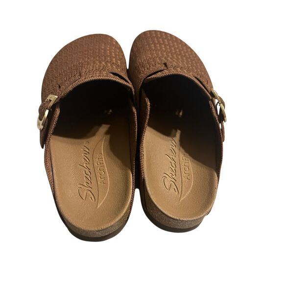 Skechers granola brown clog too late relaxed fit 9 - Picture 7 of 10
